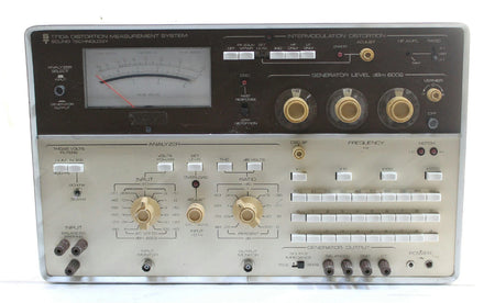 Sound Technology Model 1710A Audio Bandwidth Distortion Measurement System