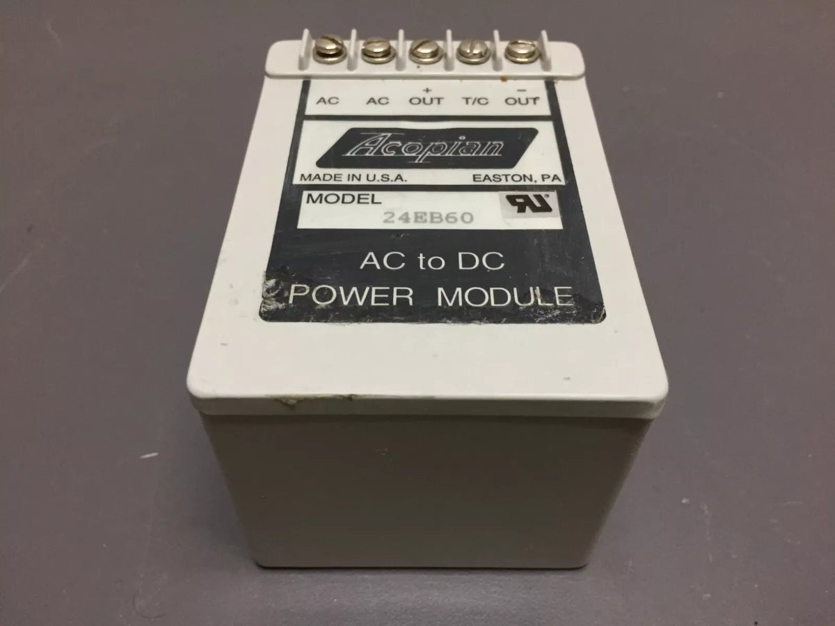 Acopian Model 24EB60 AC to DC Linear Regulated Power Supply