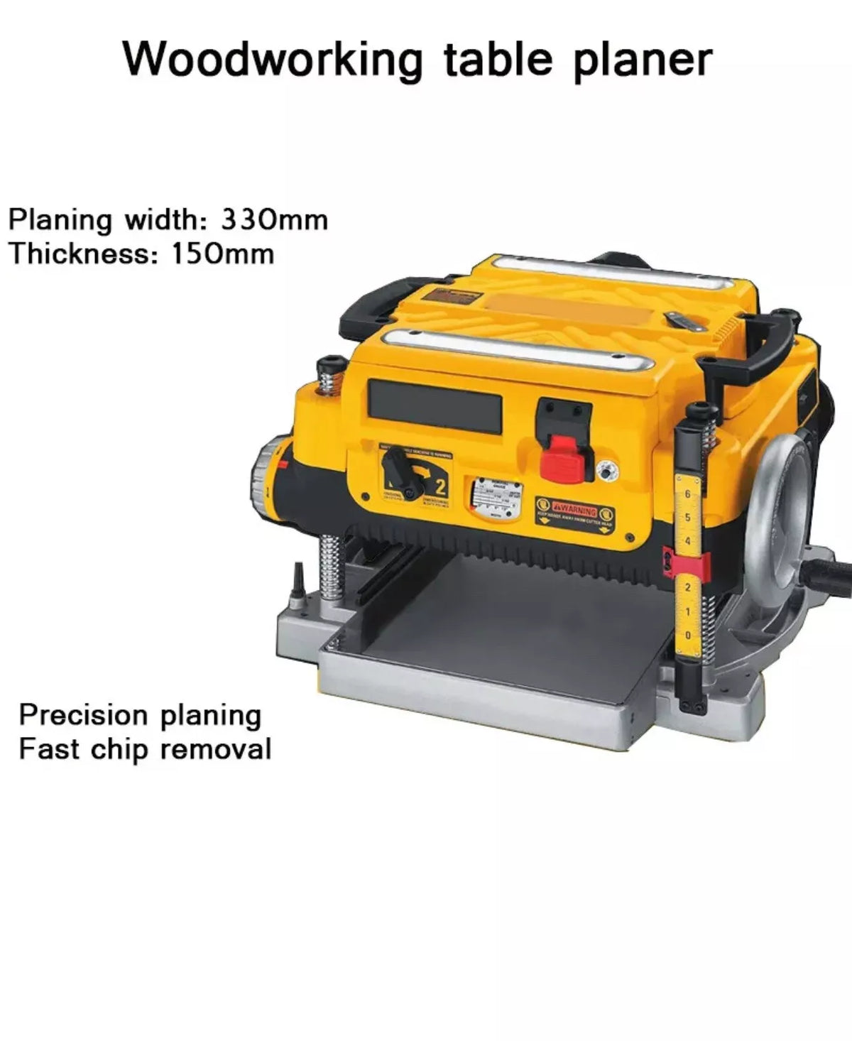 DW735 Multifunctional Small Woodworking Table Planing Press Planer Machine
