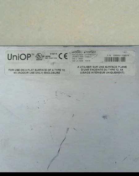 1PC Uniop eTOP307