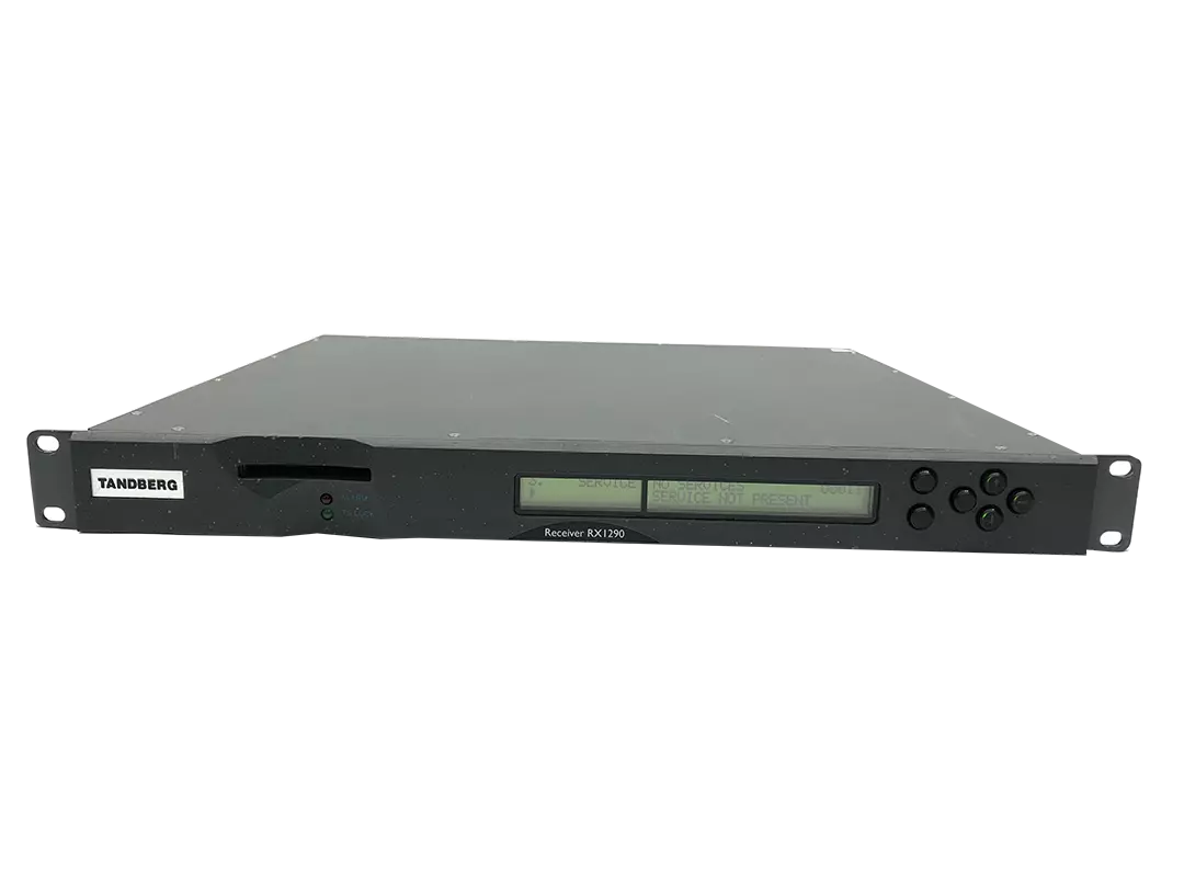 Tandberg RX1290 MPEG2 SD Receiver DVB-S2 8PSK 105295