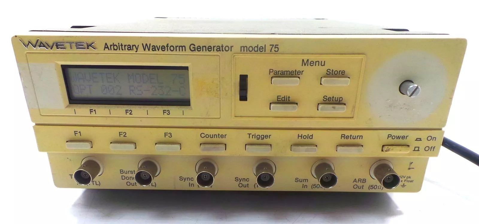 Wavetek Arbitrary Waveform Generator 75