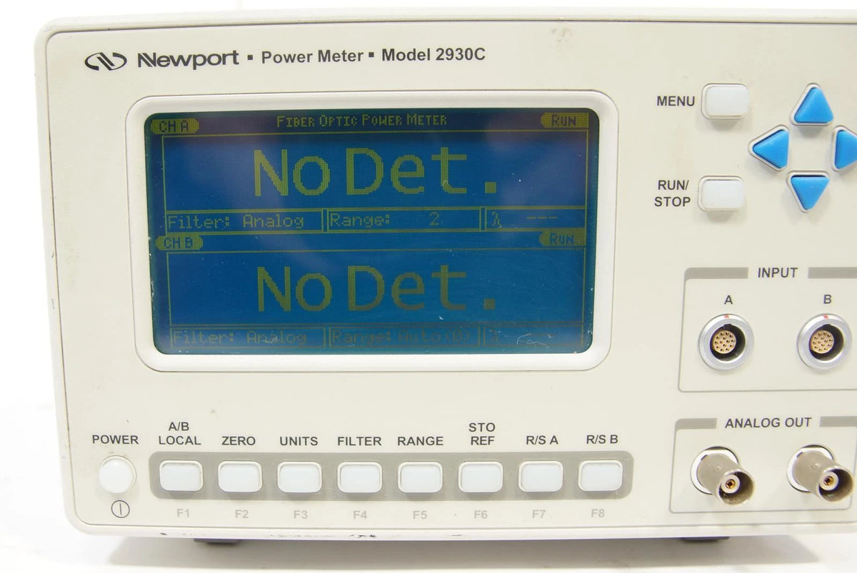 Newport 2930C Dual Channel Fiber Optic Power Meter