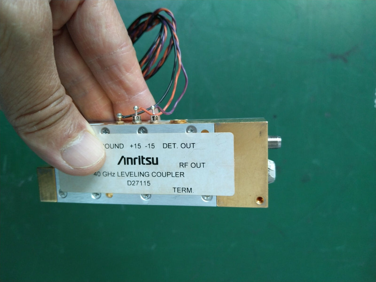 Anritsu 40GHz Leveling Coupler D27115 for MG369XA - XG eqpt