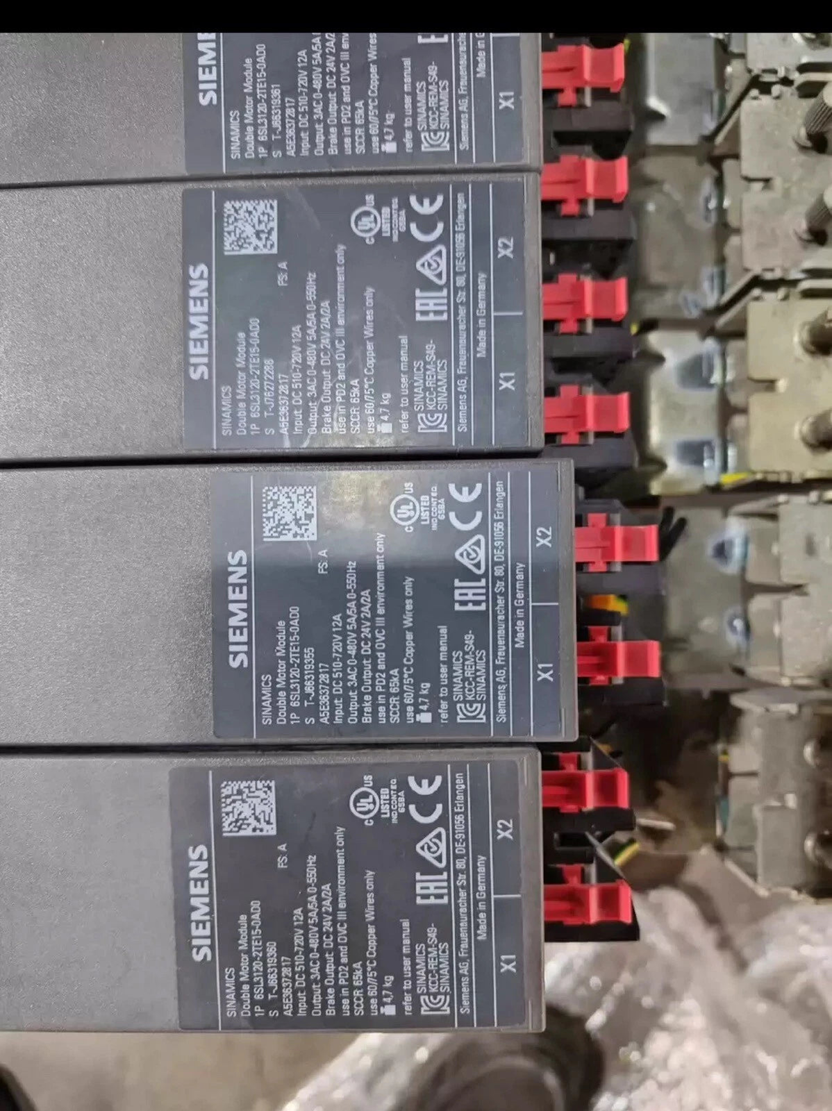 Siemens 6SL3120-2TE15-0AD0: Power Supply Unit