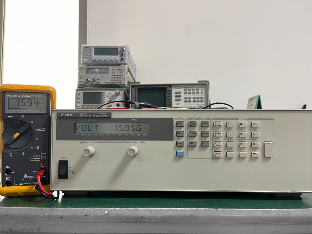 HP Agilent 6654A System DC Power Supply , 60V / 9A
