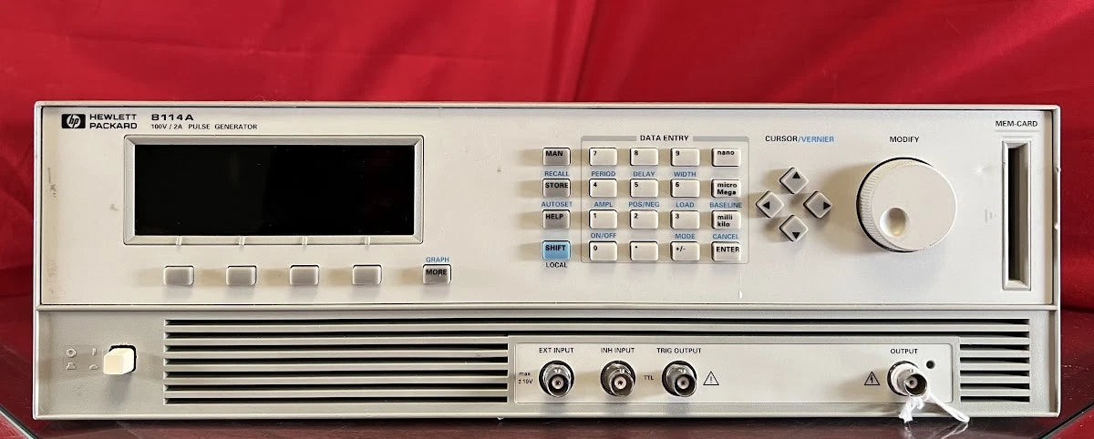 Agilent - Keysight 8114A /001 High Power Pulse Generator DE38602450