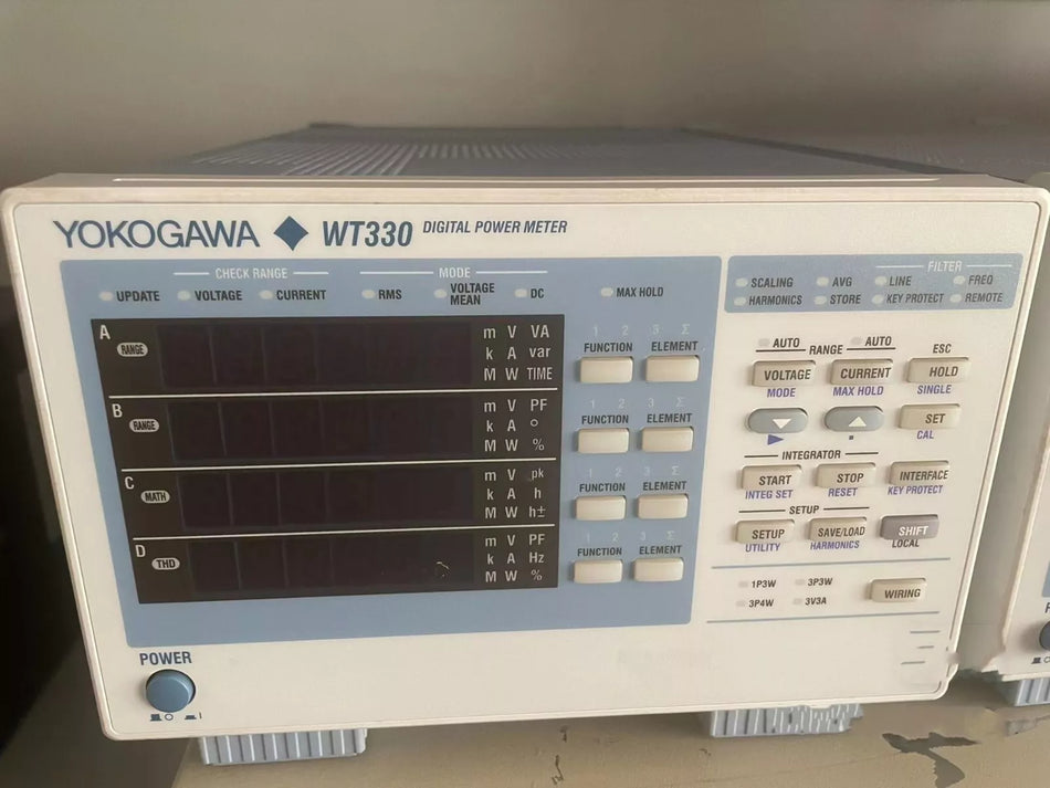 1PCS Used YOKOGAWA WT330 power meter #N631P YF