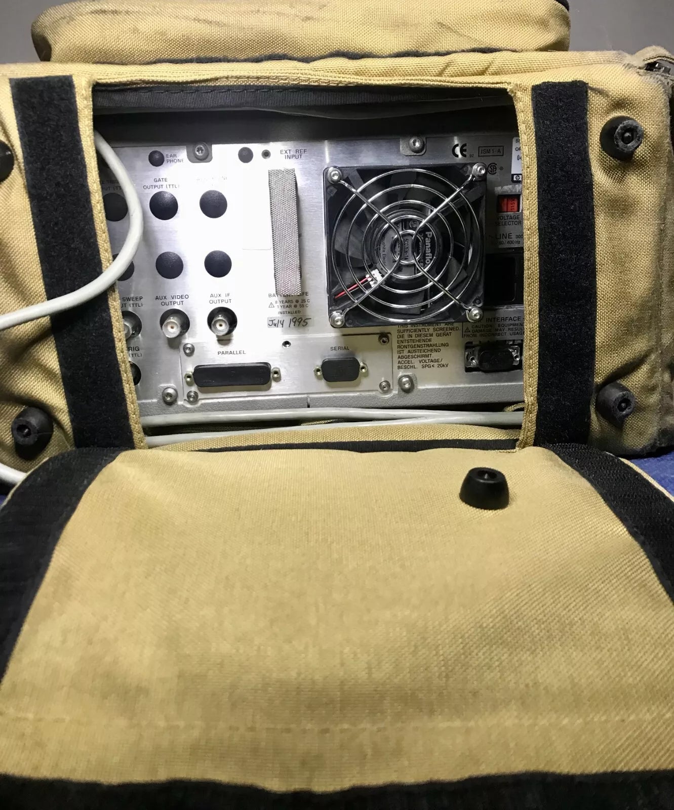 HP Agilent 8591E Spectrum Analyzer with Opt 1 Portable