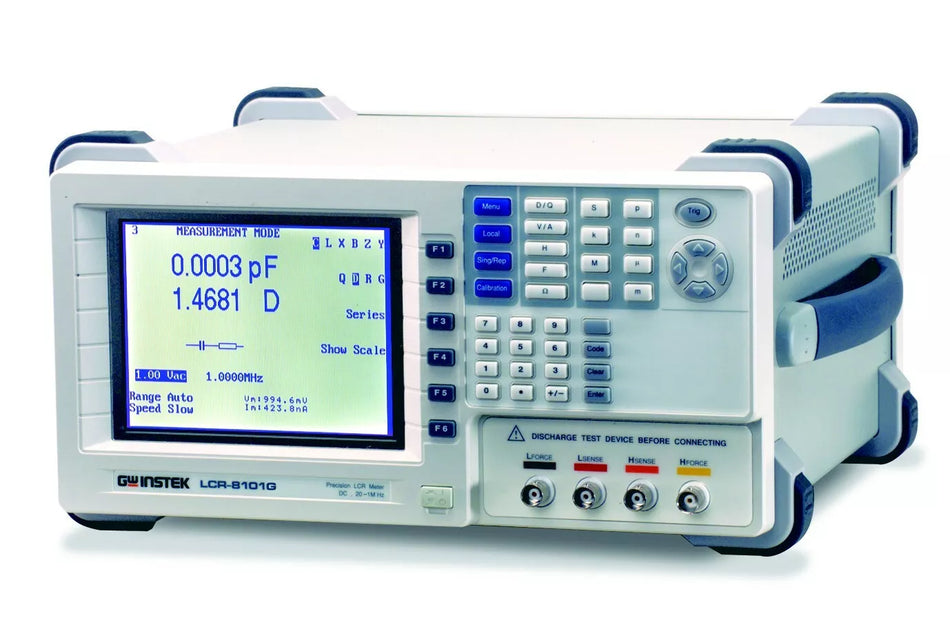 GW Instek LCR-8105G Precision LCR Meter 20Hz - 5MHz LRC Meter 0.1% Accuracy