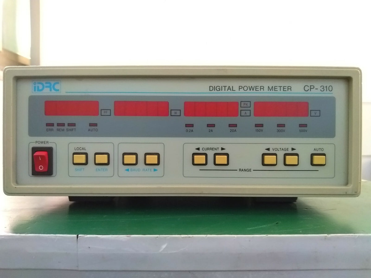 IDRC CP-310 Digital Power Meter - XG eqpt