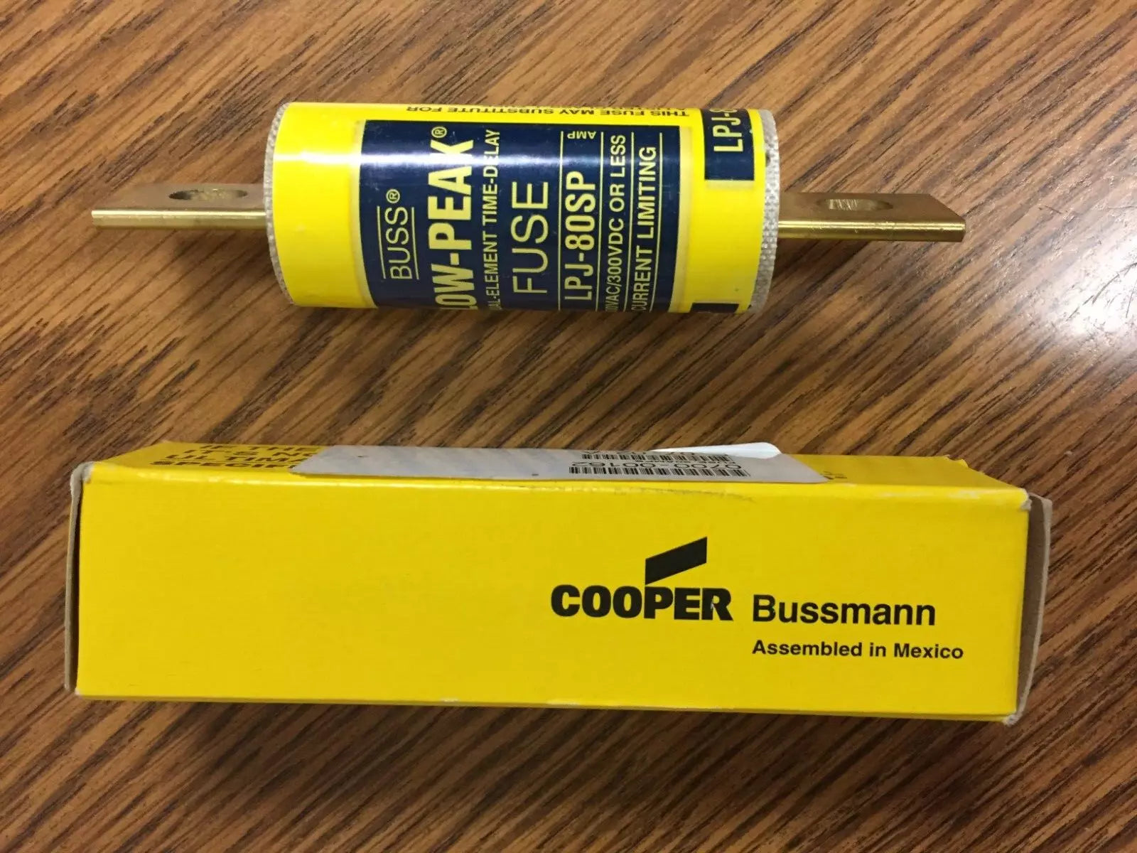 Cooper Bussman LPJ-80SP Fuse 80A 600VAC /300V DC Low-Peak