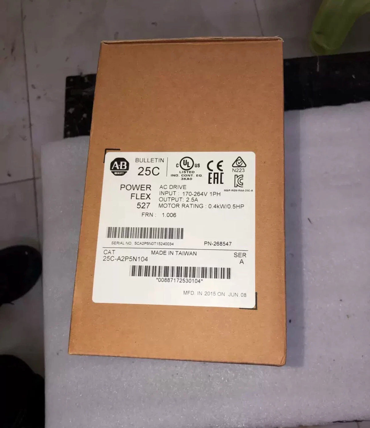 25C-A2P5N104/114 Digital Panel Meter with Voltage & Current Monitoring