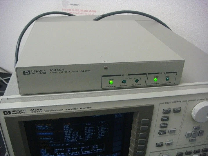 HP 16440A SMU/Pulse Generator Selector