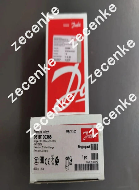 Danfoss 061B100366 Pressure Switch MBC 5100 IP65 1/4 Brand New