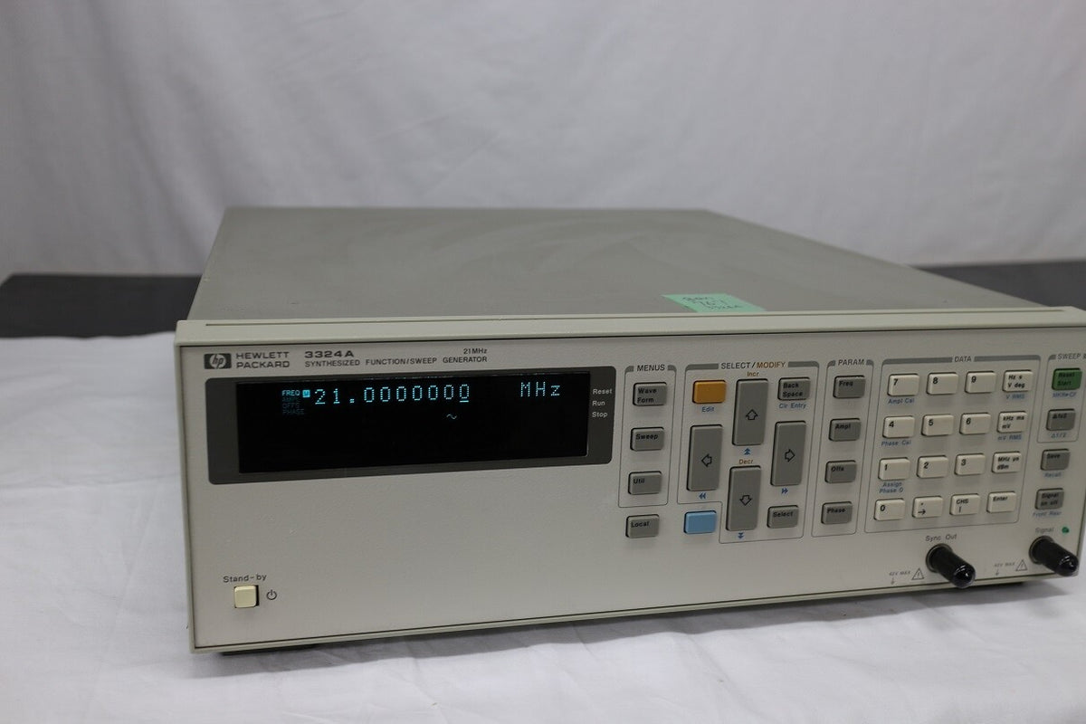 HP 3324A Synthesized Function Sweep Generator