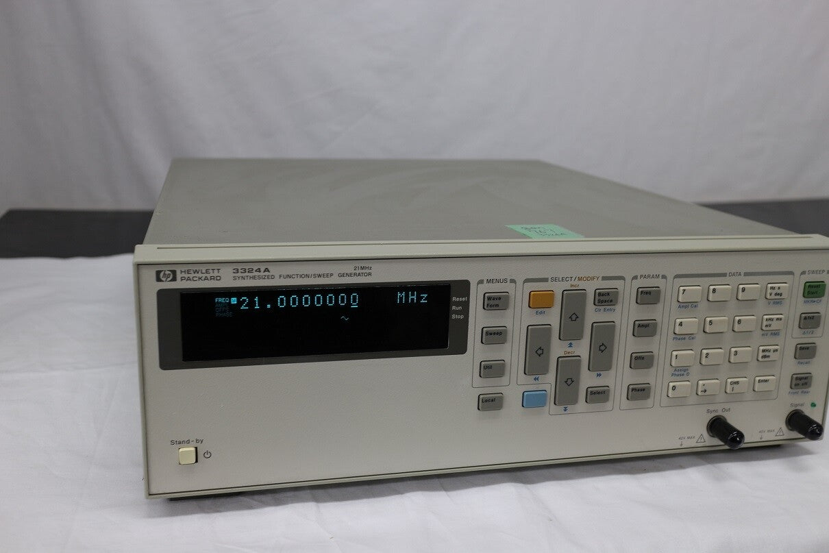 HP 3324A Synthesized Function Sweep Generator