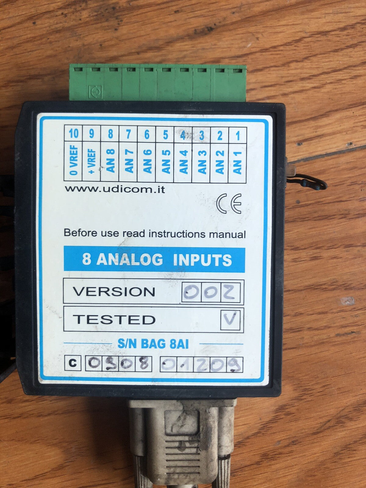 udicom BAG 8AI ,8 analog inputs