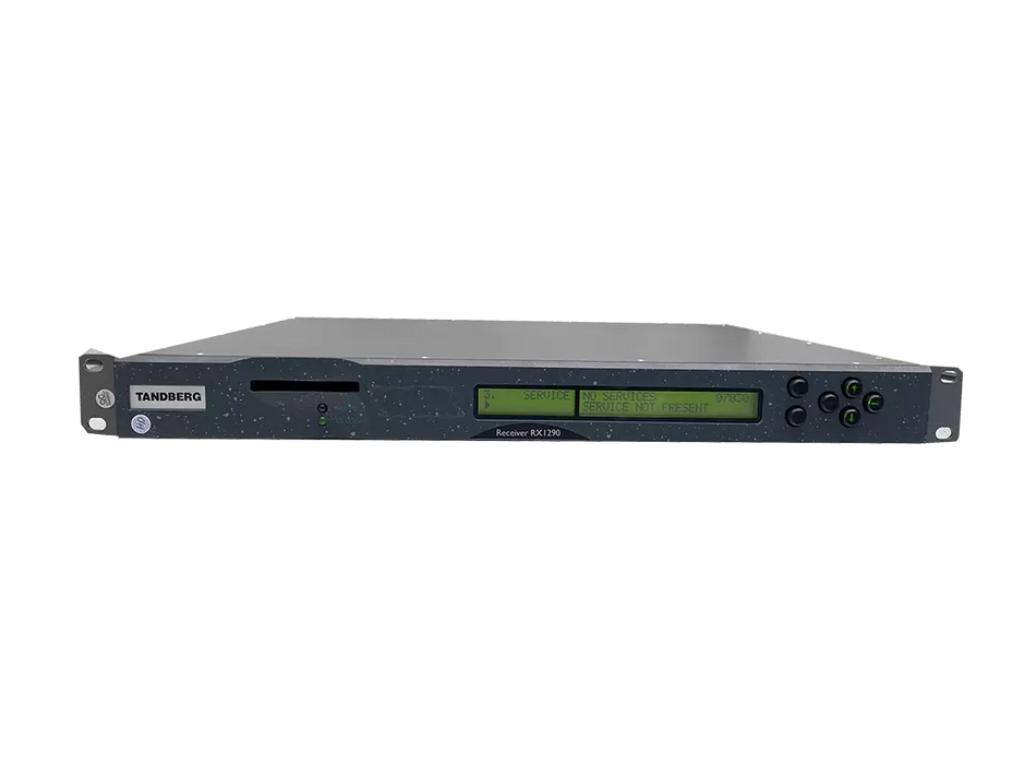 Tandberg RX1290 Multi-Format HD DVB-S2 Decoder with Full Licenses