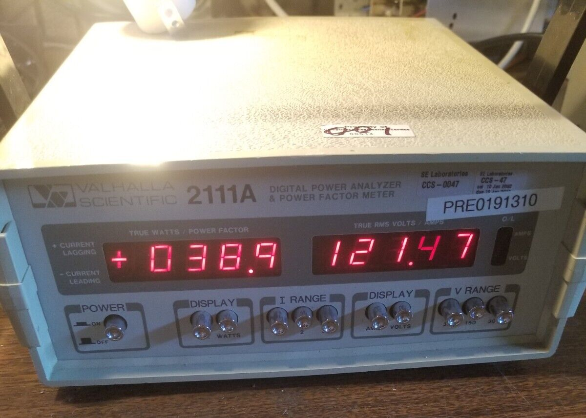 Valhalla 2111A Power Analyzer