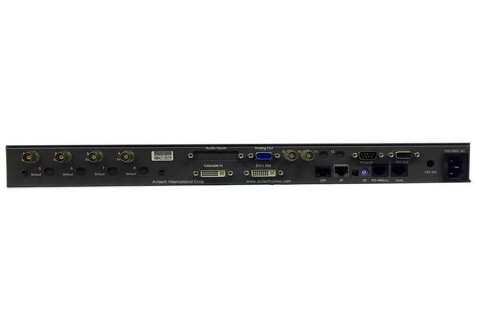 AVITECH MCC-8004UE 4 Input HD-SDI Multiviewer 1080i/720p, SD-SDI, DVI, Cascade