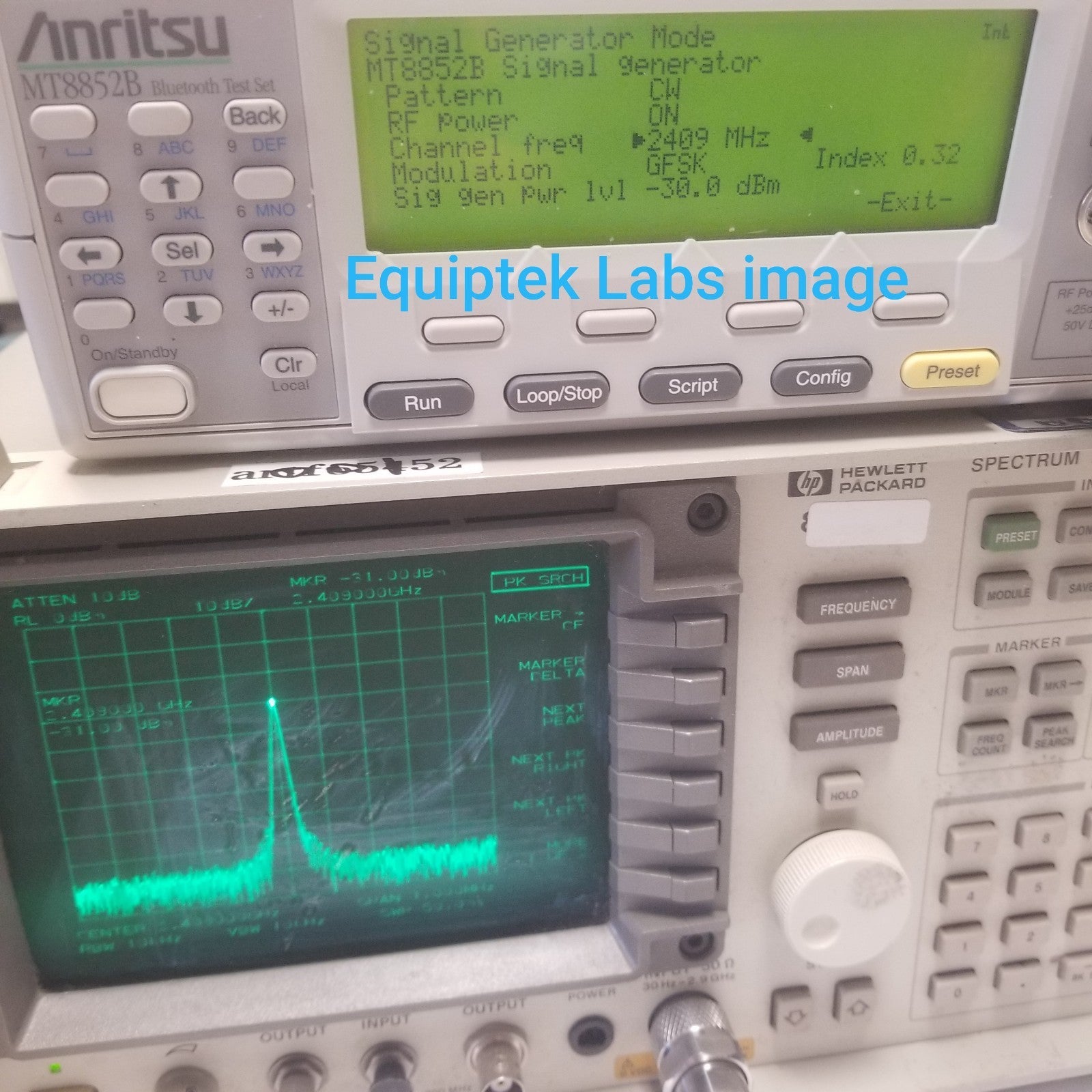 Anritsu MT8852B Bluetooth Test Set