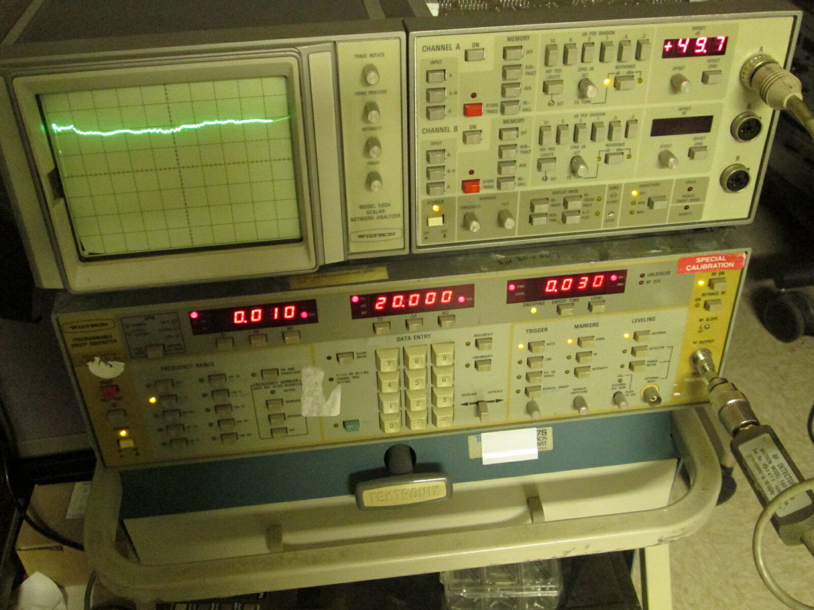 Wiltron 560-7A50 18GHz Detector for Anritsu Scalar Network Analyzers