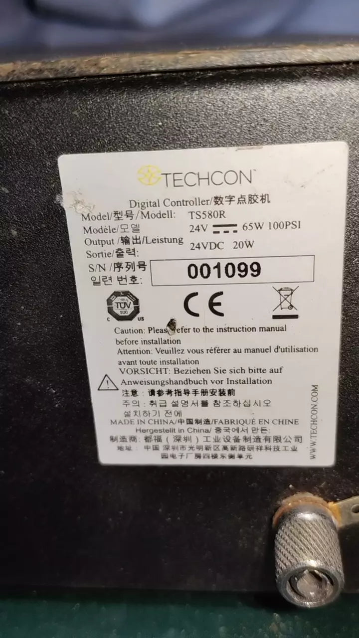 Techcon TS580R Digital Controller 24V 65W 24VDC
