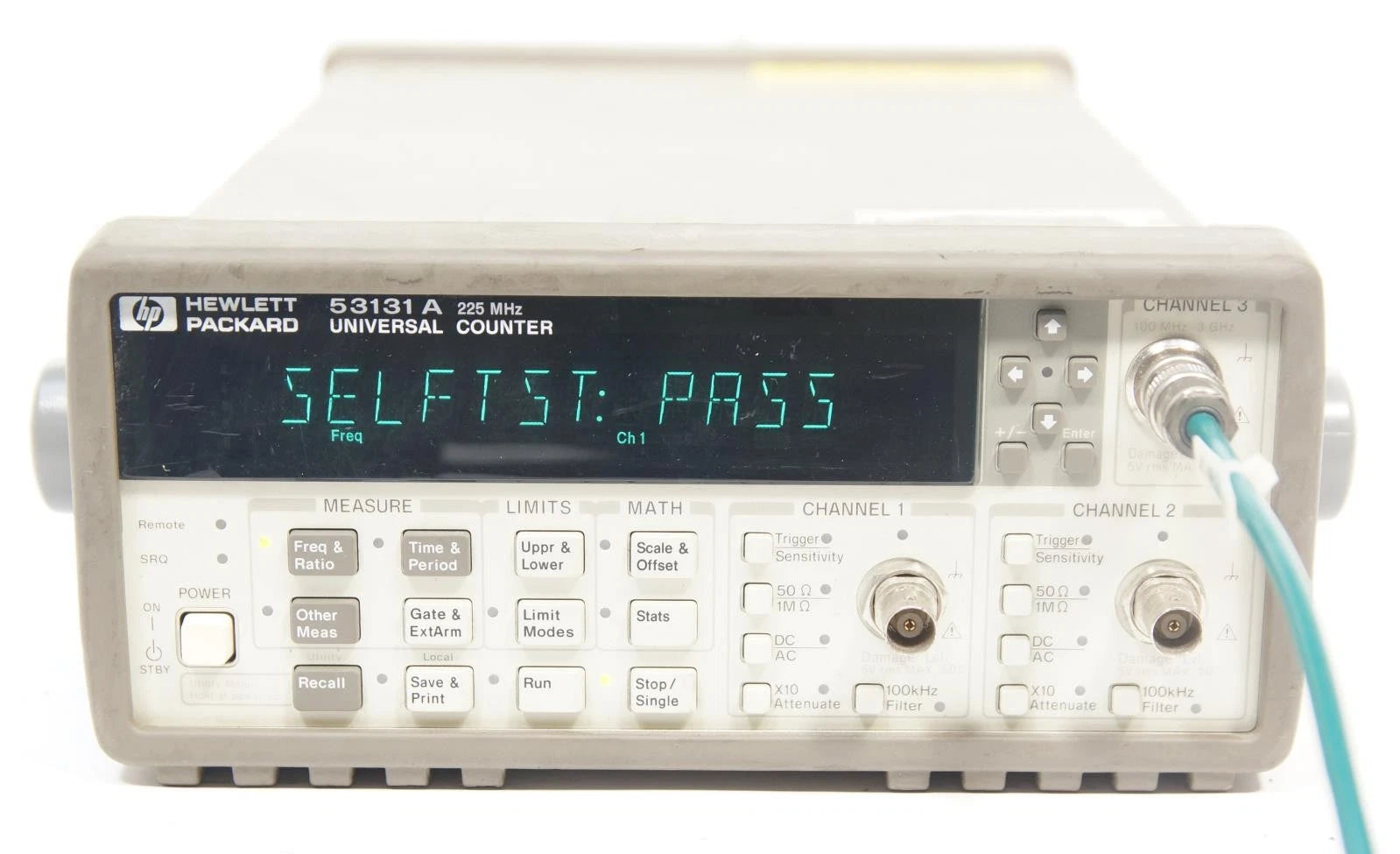HP Agilent 53131A 225 MHz Universal Frequency Counter 3 Ghz