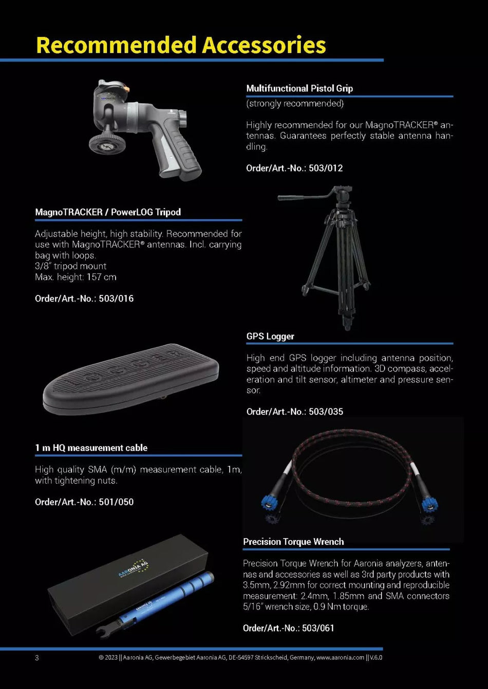 Aaronia MagnoTRACKER LF-2 Active Magnetic Tracking Antenna incl. Outdoor Case