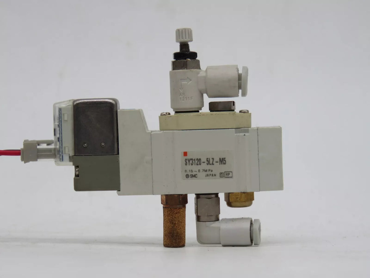 SMC SY3120-5LZ-M5 Solenoid Valve Plug Connector SY3000