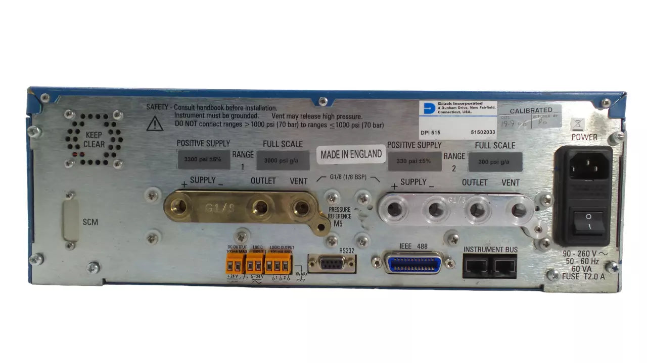 Druck DPI 515 Digital Pressure Controller - Reliable Pressure Control