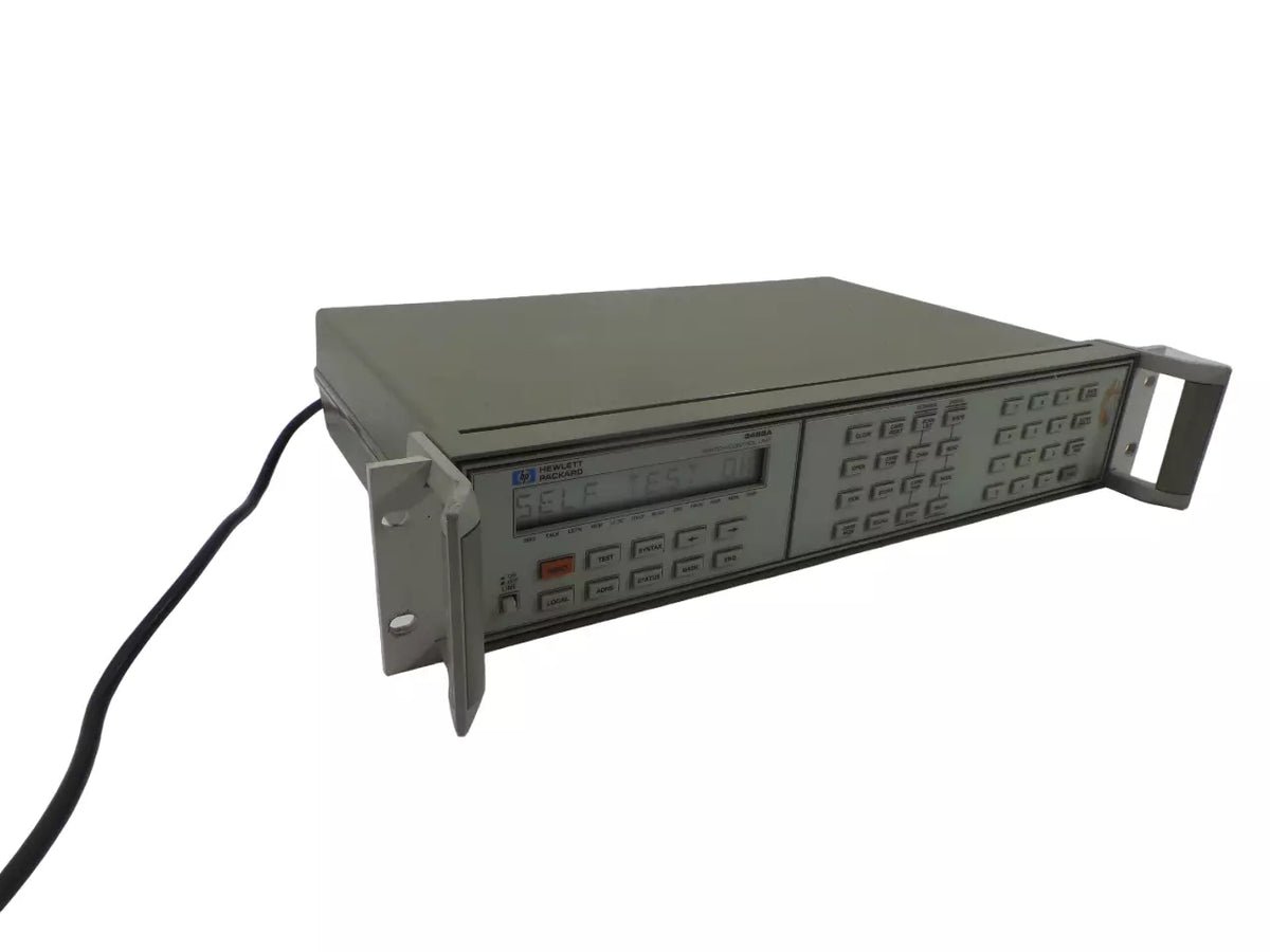 HP 3488A Switch/Control Unit with 2x 44470A Modules