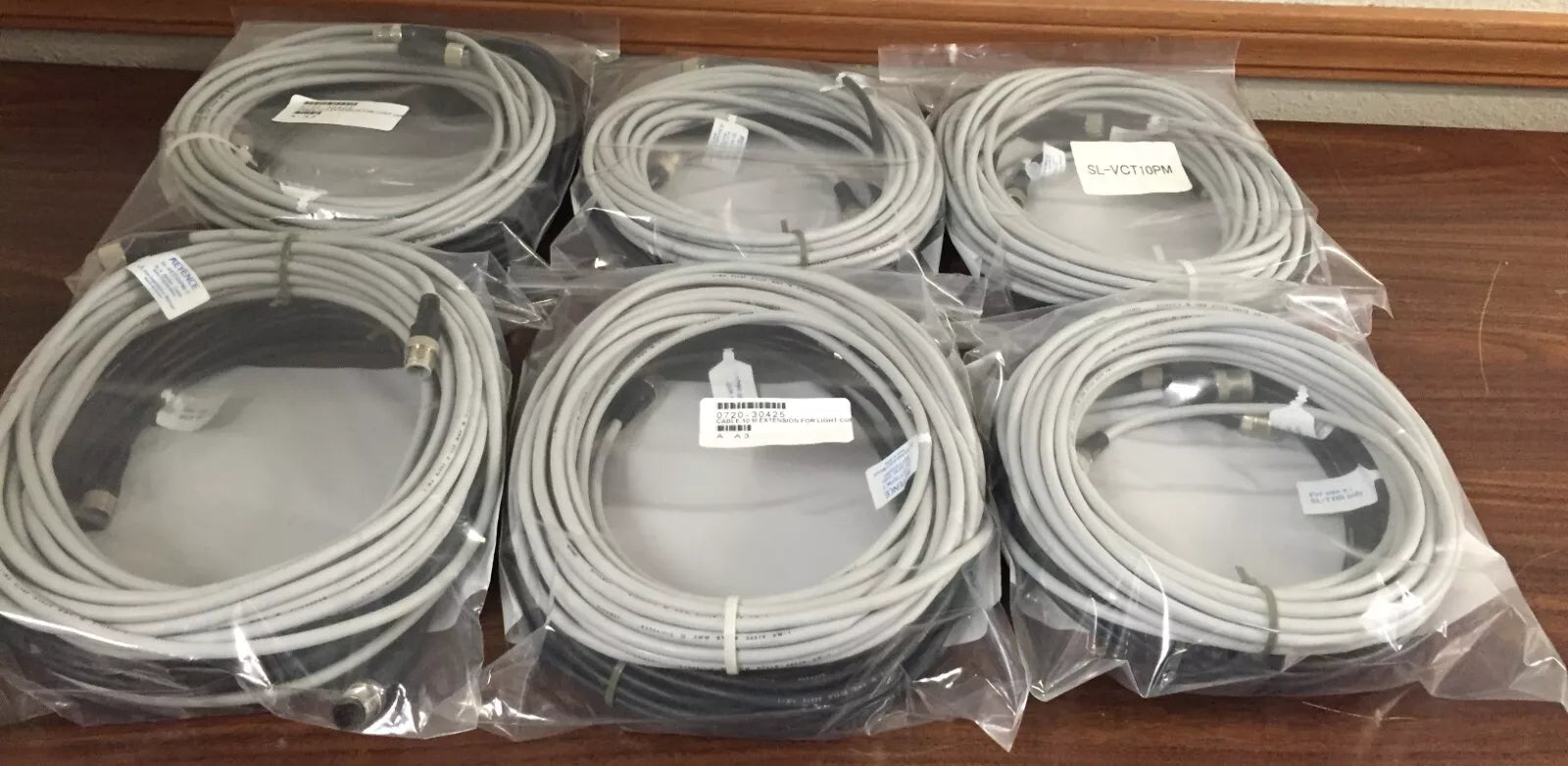 Keyence SL-VCT10PM-T 10M Transmitter & SL-VCT10PM-R 10M Receiver Safety Light Curtain