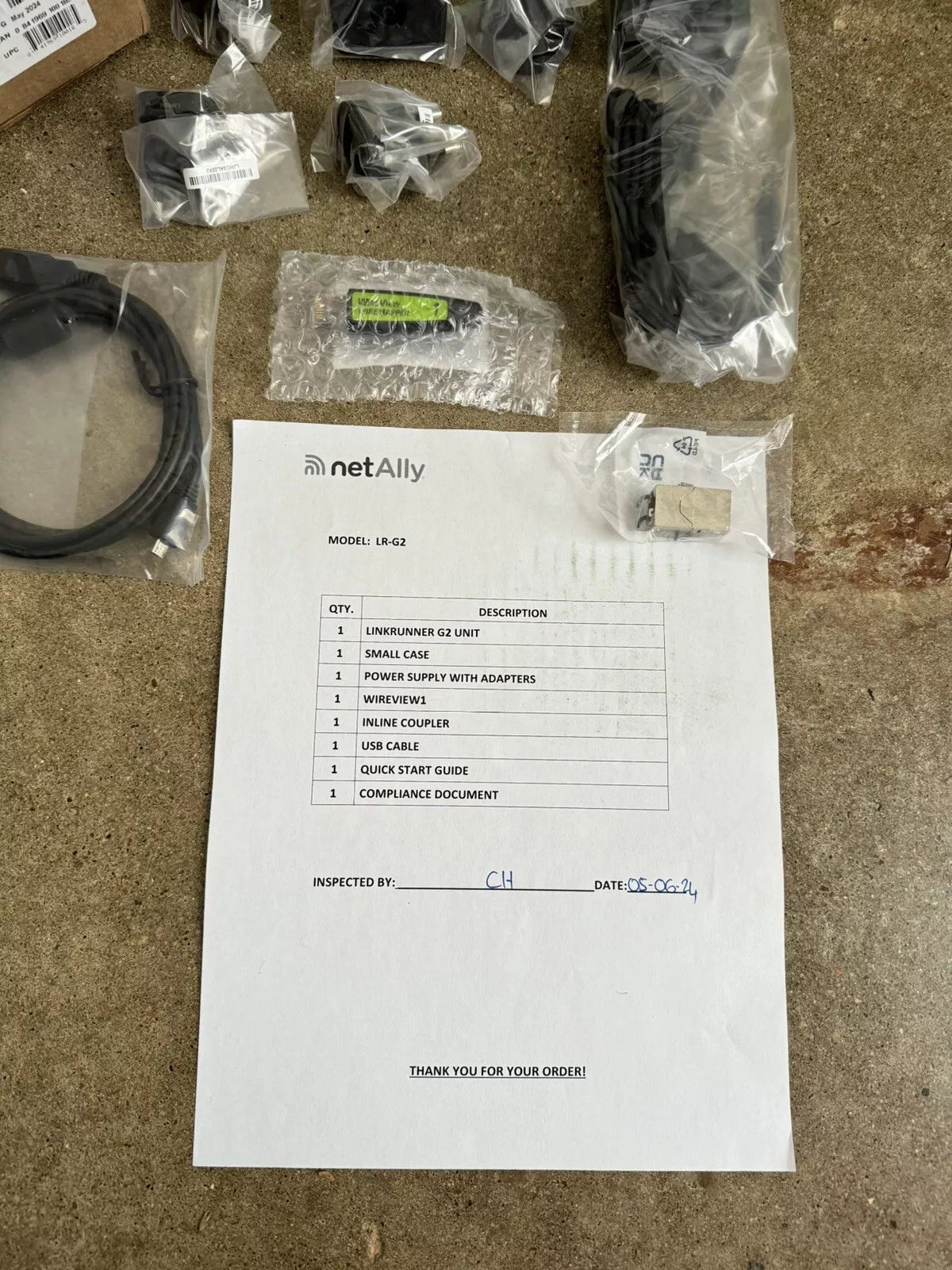 NetAlly LinkRunner G2 Smart Ethernet & Network Testing Device LR-G2 (MFG2024)