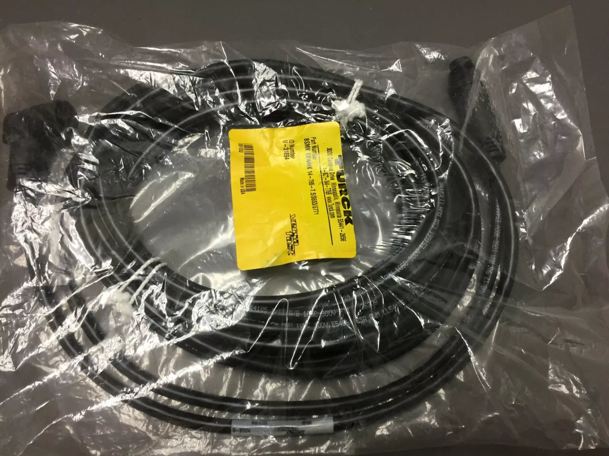 Turck BSMK BKWMK 14-755-7.5/S653/S771 M16 Molded Cordset