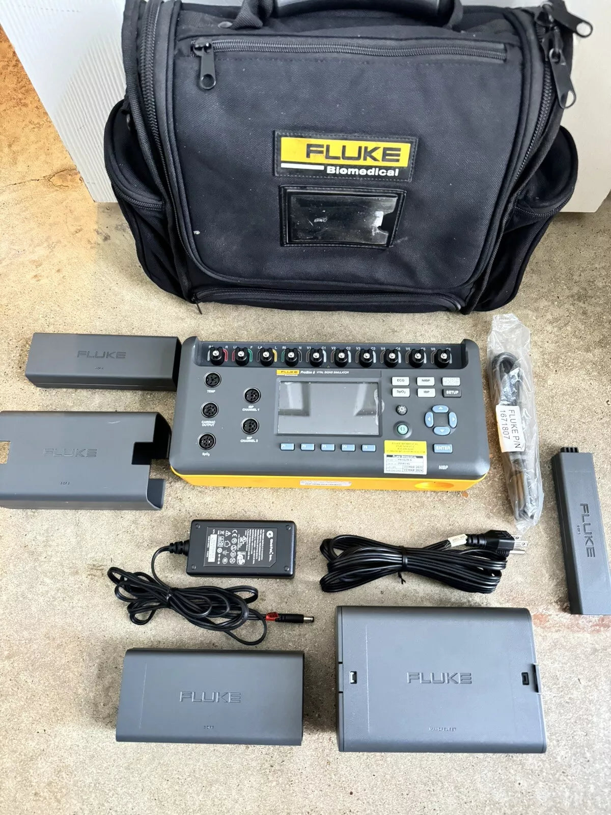 Fluke Biomedical ProSim 8 Vital Signs Simulator (Calibrated 2024)