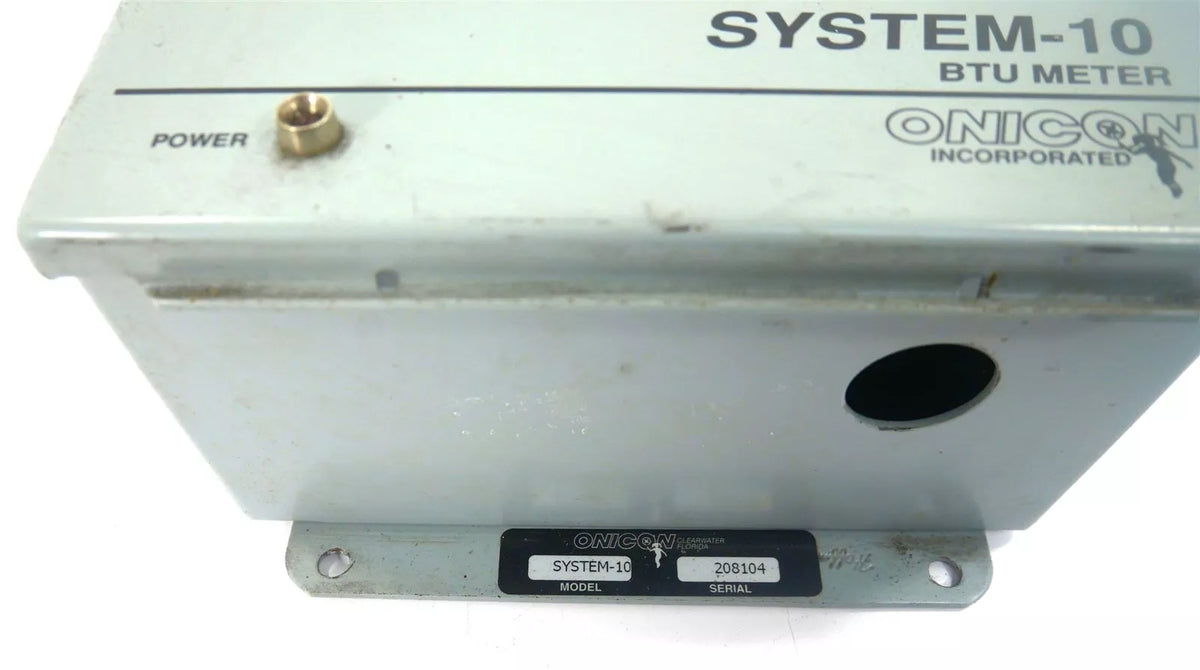 BTU Meter-Onicon System 10 - Energy Monitoring System