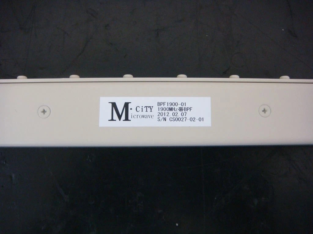 Mcity Microwave BPF1900-01 1900-1920MHz Band Path Filter