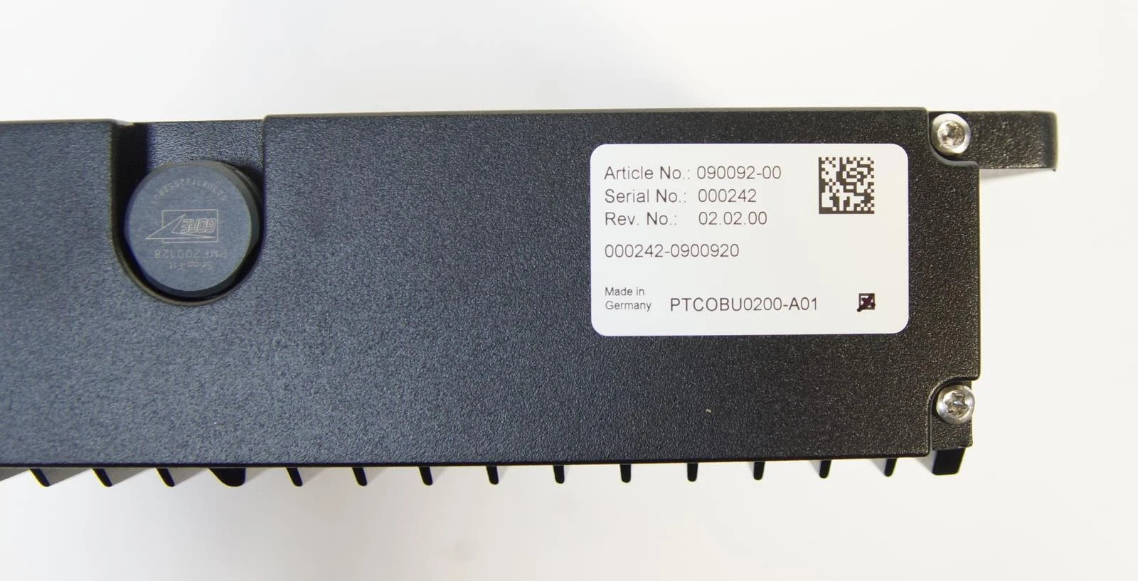 Siemens 090092-00 Rev. 2.02 Locomotive Messaging Server LMS Trainguard PTC