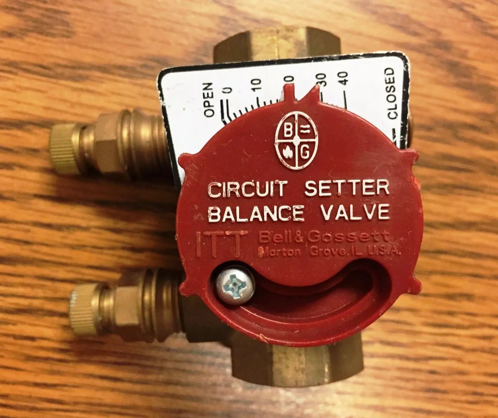Bell & Gossett 117414LF CB-1/2 Lead-Free Circuit Setter Balance Valve 1/2 NPT