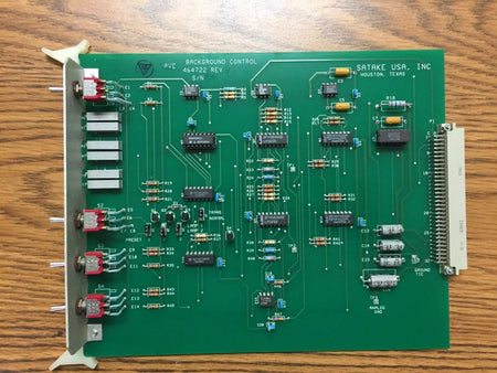 Satake 464722 Rev. H Background Control Board