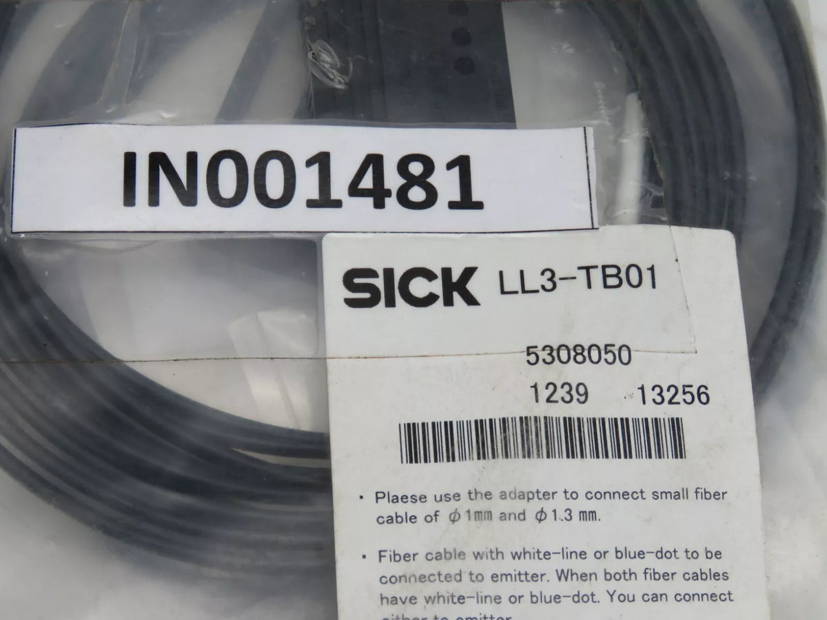 SICK LL3-TB01 Fiber-Optic Cable Through-Beam System 2000mm Length