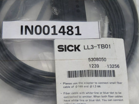 SICK LL3-TB01 Fiber-Optic Cable Through-Beam System 2000mm Length