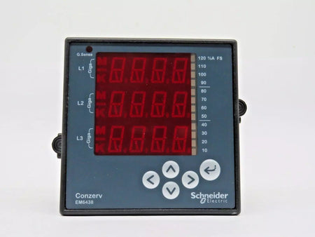 Schneider Electric EM6438 Conzerv Power Meter Programmable Mutlifunction