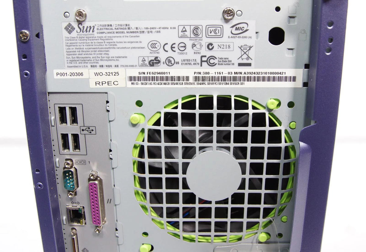 Sun Microsystem SunBlade 2500 Silver Workstation 2x CPU / 4 GB RAM