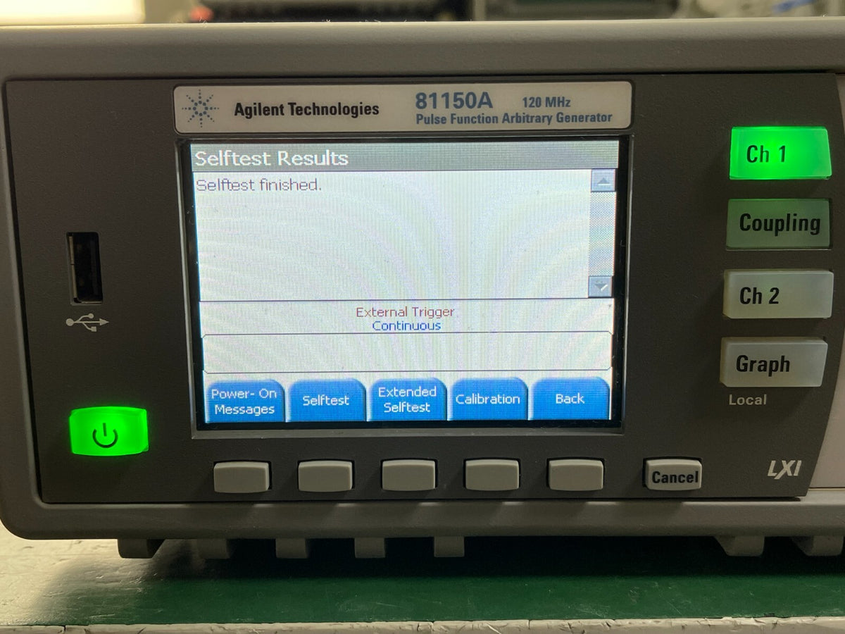 Agilent 81150A Pulse Function Arbitrary Noise Generator w/ Opt 002 _0929