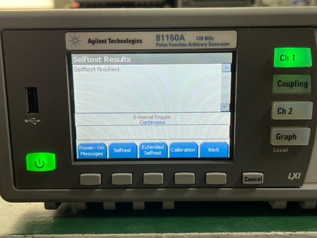 Agilent 81150A Pulse Function Arbitrary Noise Generator w/ Opt 002 _0929