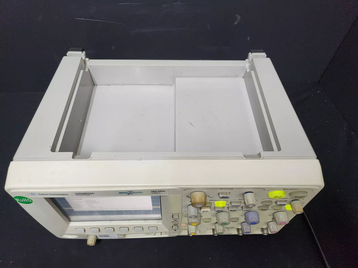Agilent DSO6034A 300MHz 4 Ch 2GSa/s Digital Oscilloscope - Missing Top Cover