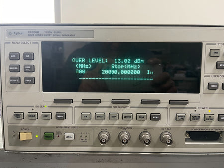 HP Agilent 83620A 10MHz-20GHz Synthesized Sweep Signal Generator, NEW LCD _ 1150